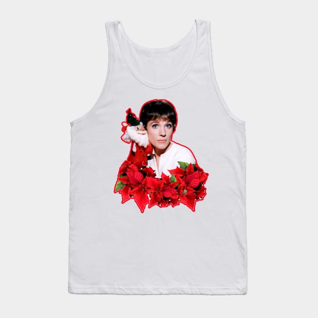 Julie Andrews Christmas Tank Top by baranskini